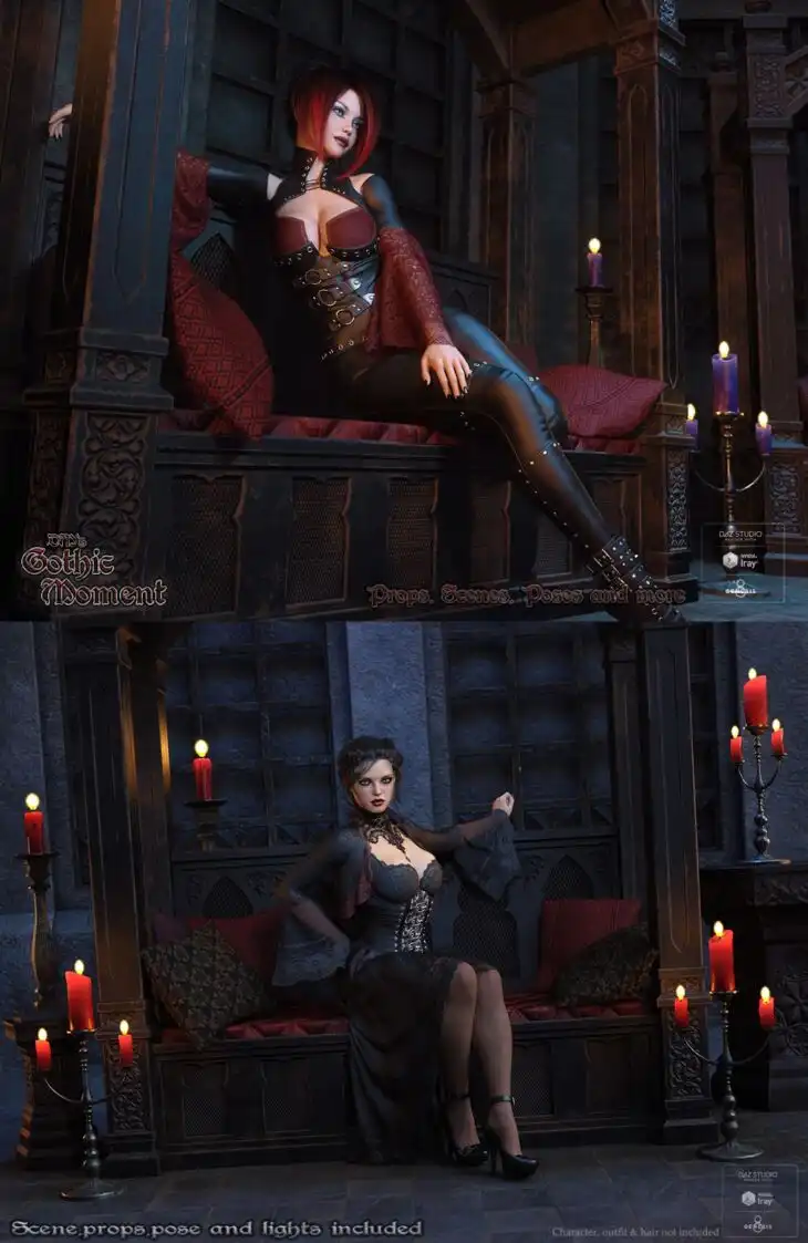DMs Gothic Moment_DAZ3DDL