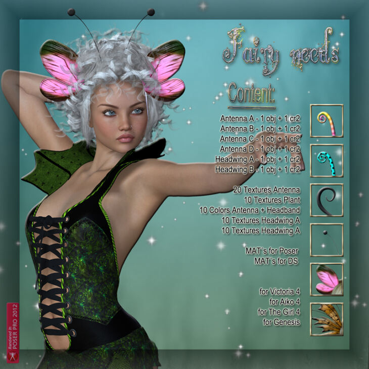 Fairy Needs_DAZ3D下载站