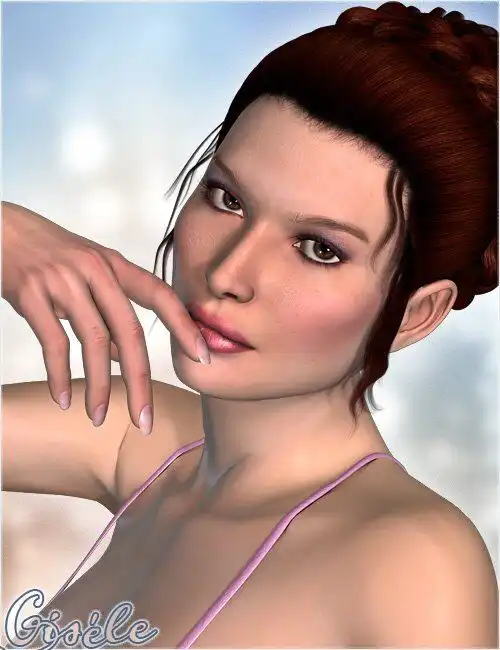 Gisele – Character and Hair_DAZ3DDL