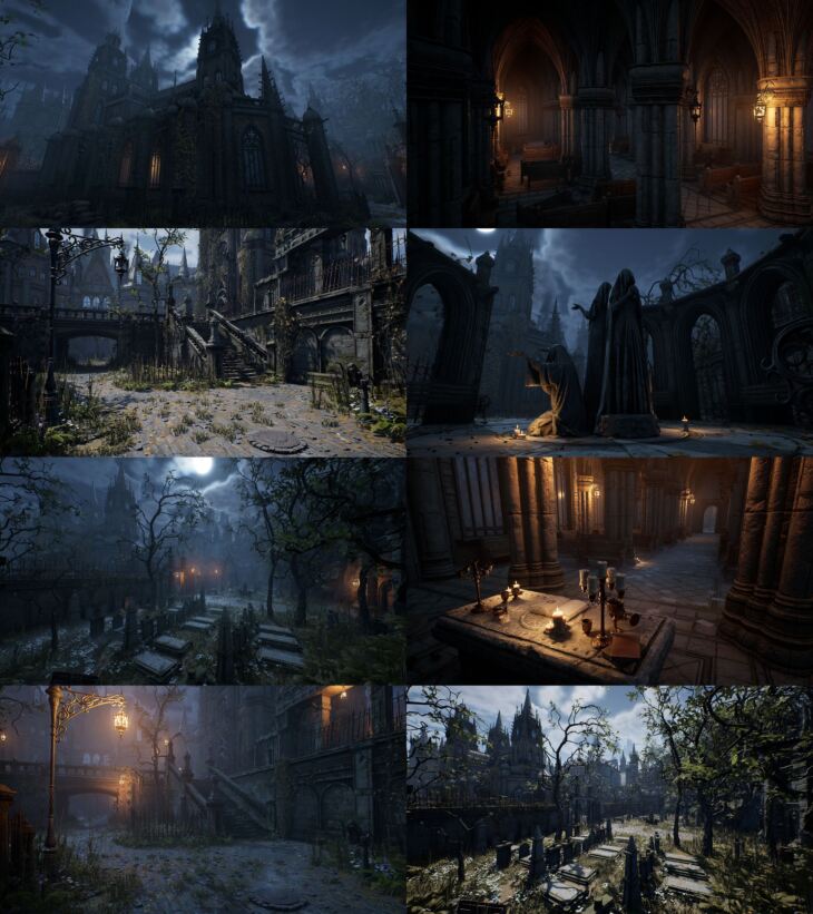 Gothic Horror Environment_DAZ3DDL