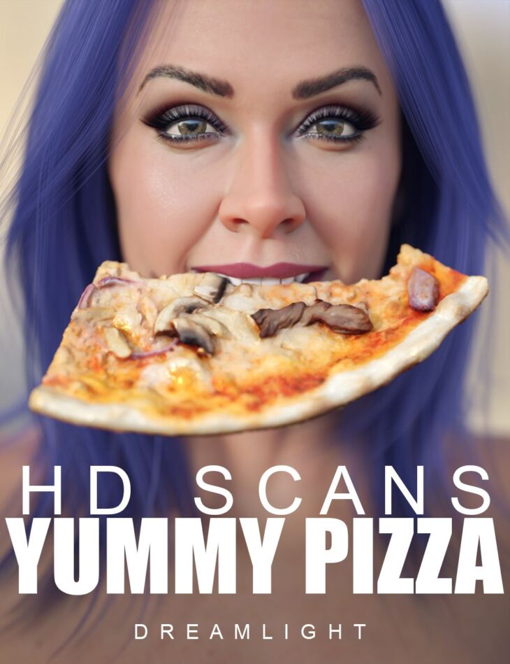 HD Scans Yummy Pizza_DAZ3D下载站