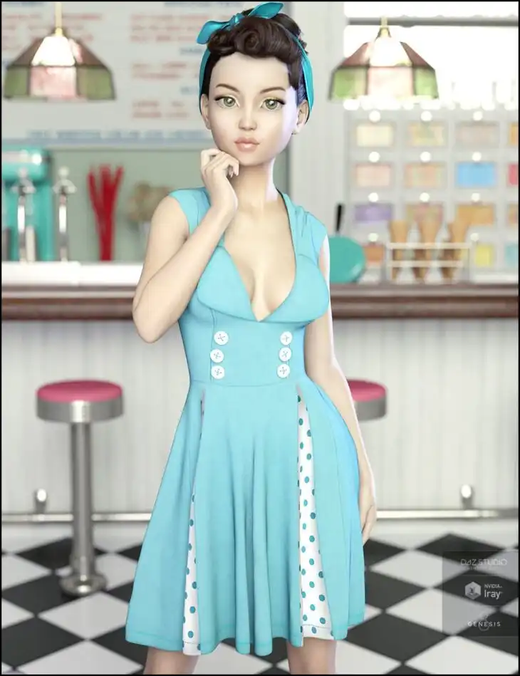 Hazel for The Girl 8_DAZ3DDL