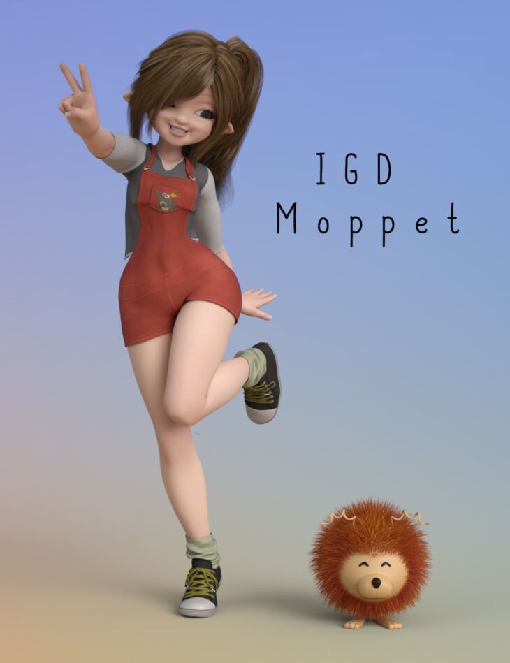 IGD Moppet Poses for Posey and Petunia_DAZ3D下载站