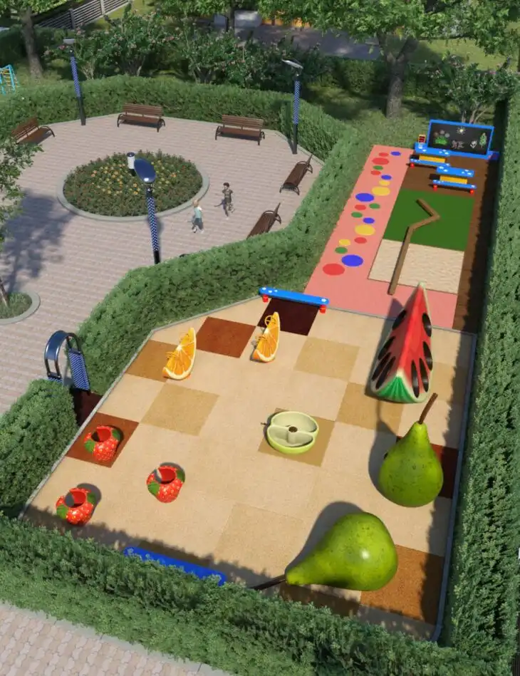 Kids Zone Mini Park_DAZ3DDL