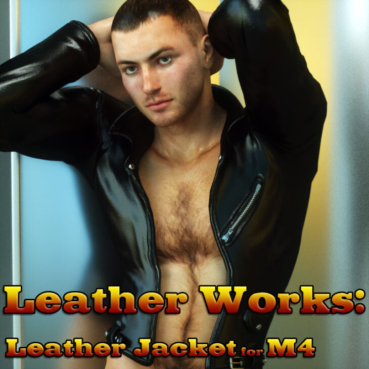 Leather Works: Leather Jacket for M4_DAZ3D下载站