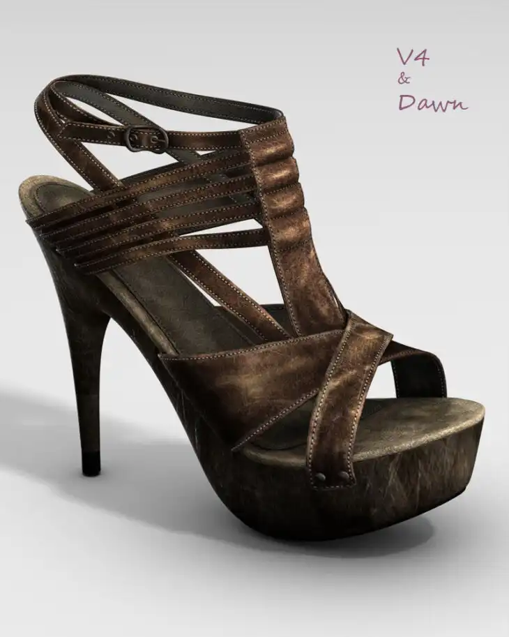 Lily High Heel_DAZ3D下载站