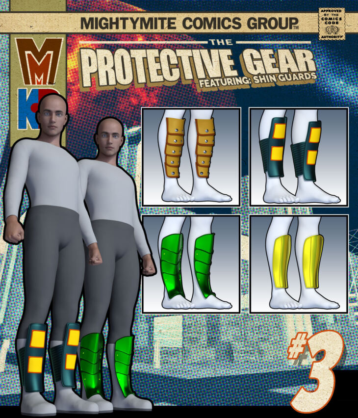 Protective Gear 003 MMKB_DAZ3D下载站