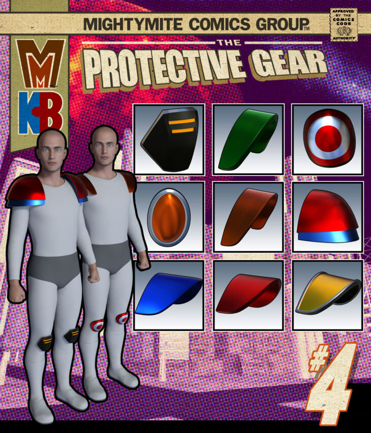 Protective Gear 004 MMKB_DAZ3D下载站
