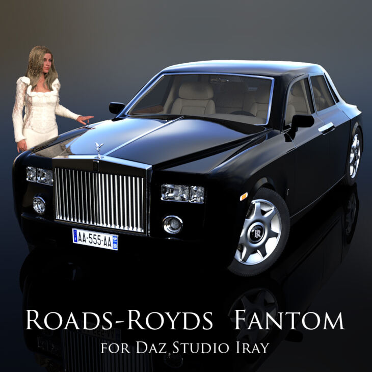 Roads-Royds Fantom for DS Iray_DAZ3D下载站
