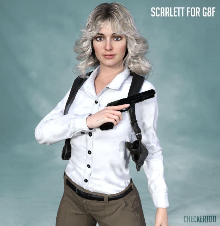 Scarlett For G8F_DAZ3DDL