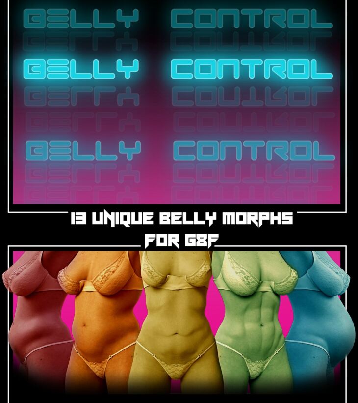 Belly Control_DAZ3D下载站