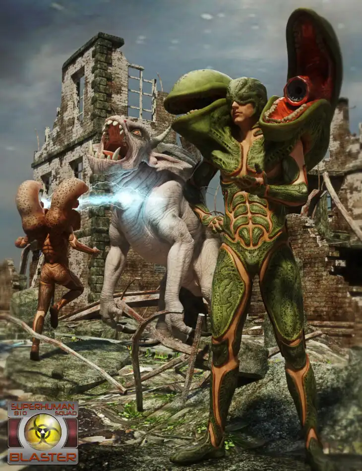 Bio Squad Blaster_DAZ3DDL