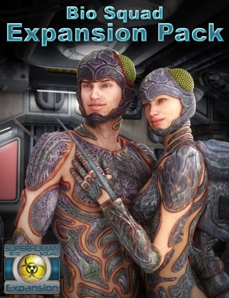 Bio Squad Expansion Pack_DAZ3D下载站