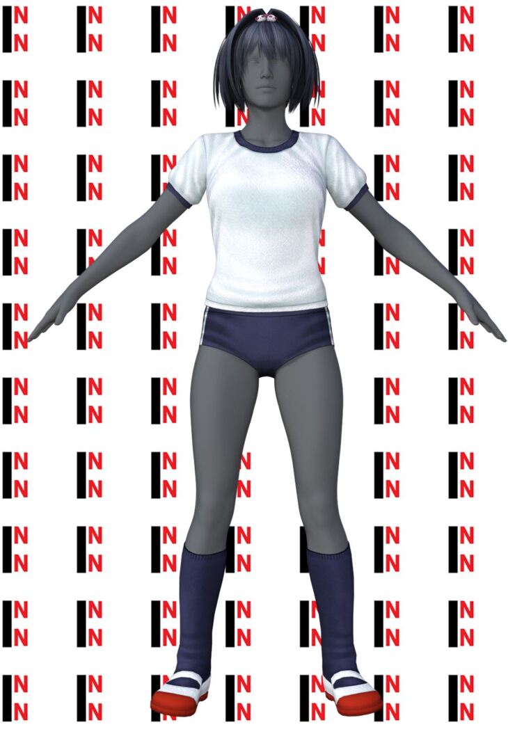 DOA Japanese Sport Uniform for Genesis 8 Female_DAZ3D下载站