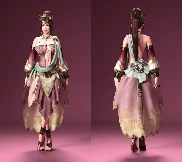 DiaoChan from Dynasty Warriors 8 For Genesis 8 Female_DAZ3D下载站