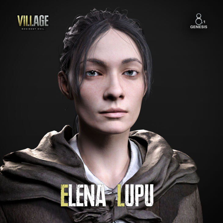 Elena Lupu For Genesis 8 and 8.1 Female_DAZ3D下载站