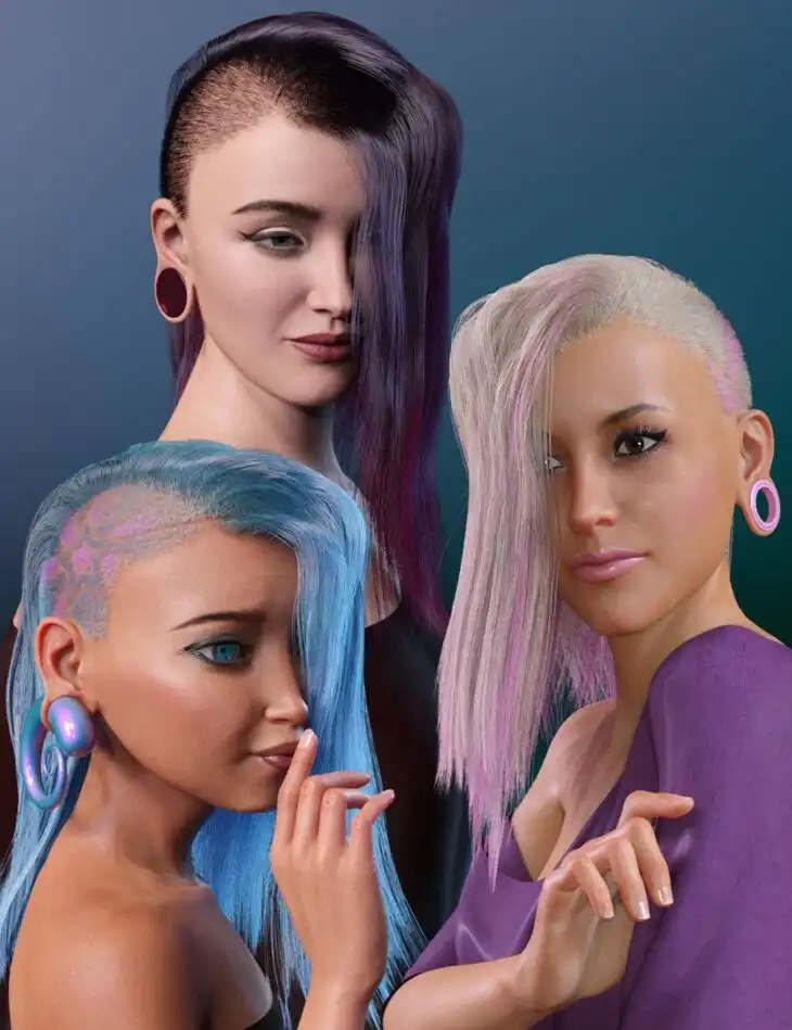 Gauged Bundle for Genesis 8.1 Female_DAZ3D下载站