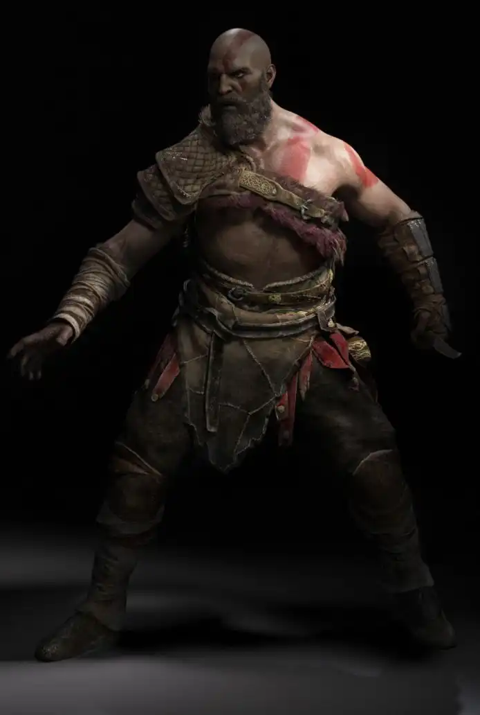 God Of War Kratos Daz G8M_DAZ3D下载站