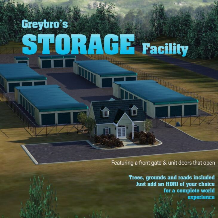 Greybro’s Storage Facility_DAZ3D下载站