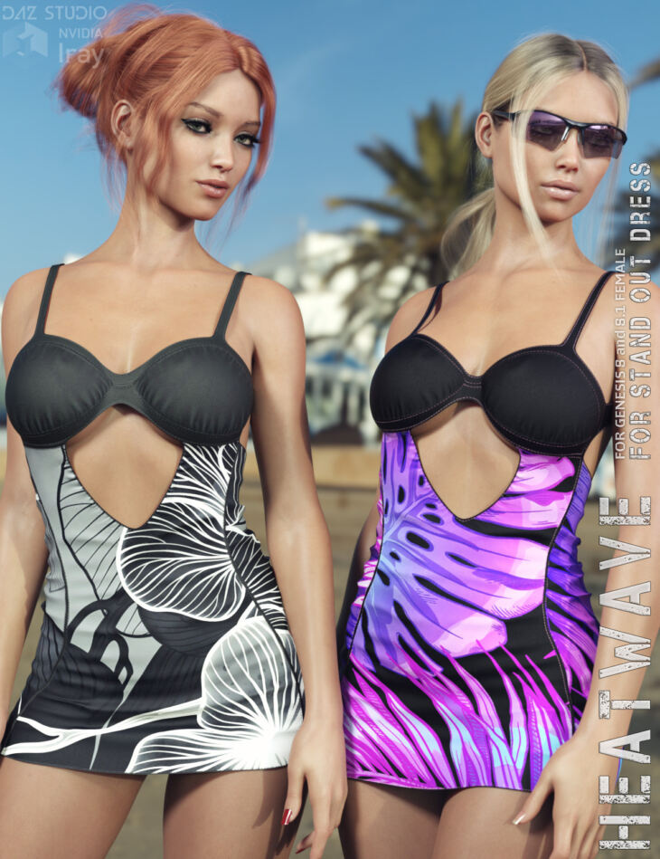 Heatwave for Stand Out Dress for Genesis 8 and 8.1F_DAZ3DDL