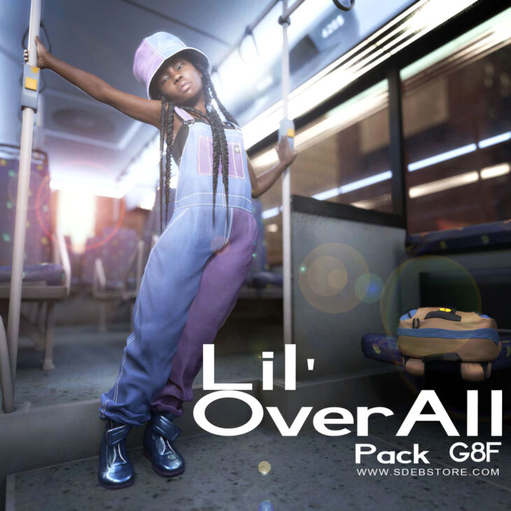 Lil’ Overall Pack G8F_DAZ3D下载站