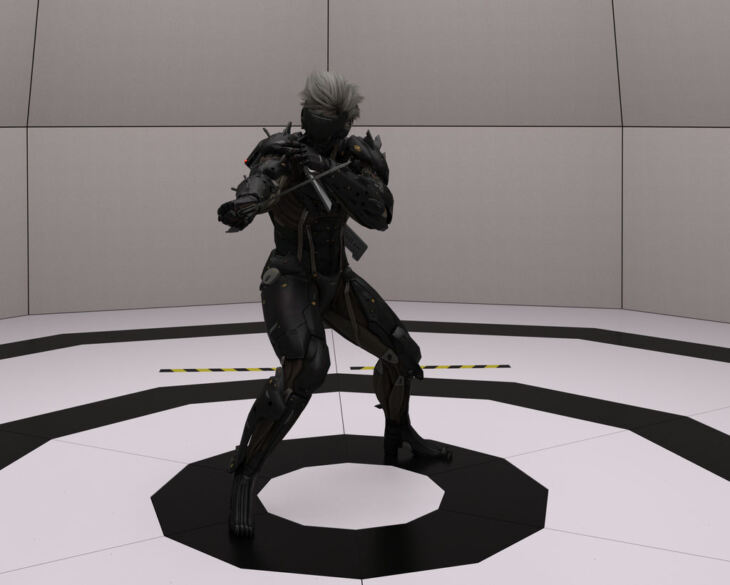 Metal Gear Rising Raiden for G8M and G8.1M_DAZ3D下载站