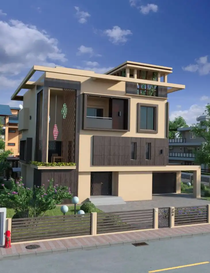 Modern House 3_DAZ3D下载站
