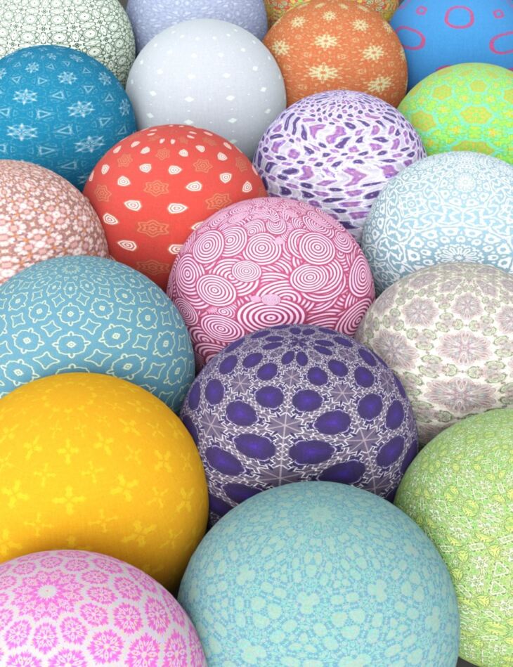 Perfect Pattern Fabric Shaders for Iray_DAZ3D下载站