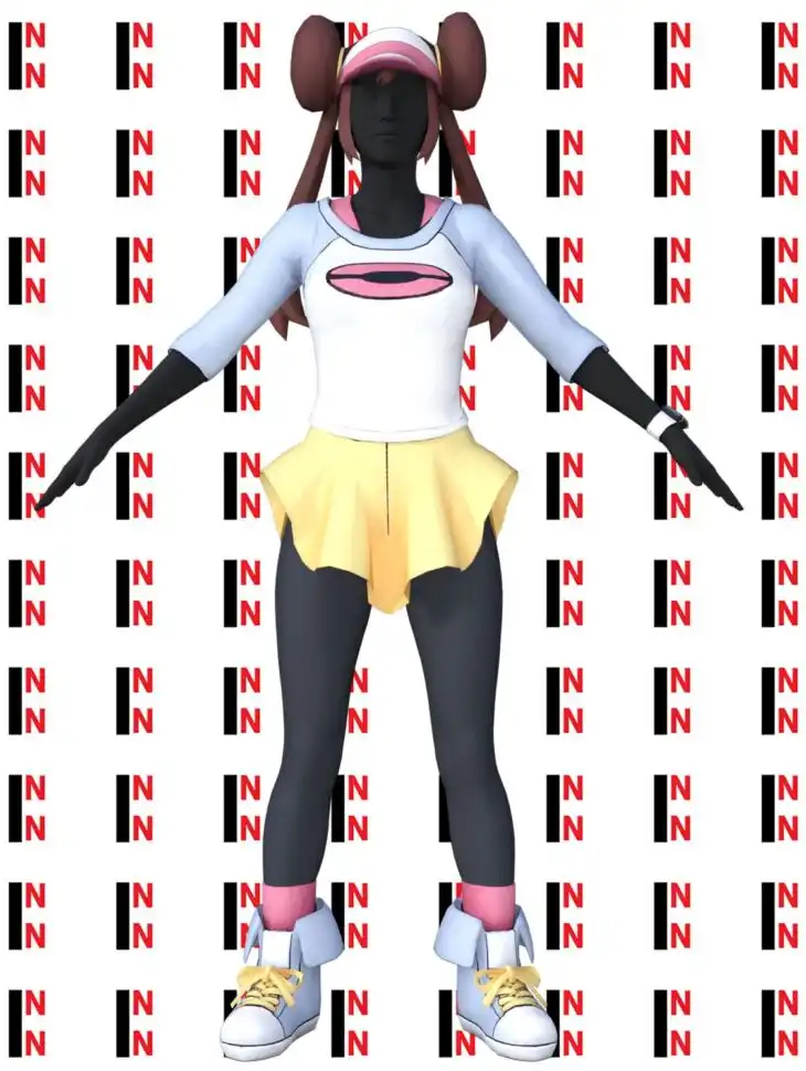 Pokemon Rosa for Genesis 8 Female_DAZ3DDL