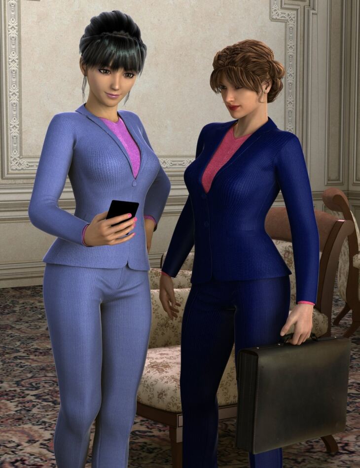 Women’s Business Suit for Genesis_DAZ3DDL