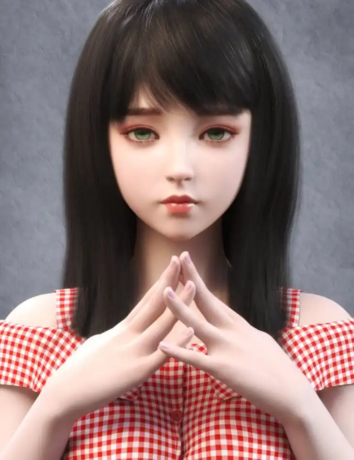 Yun Lan for Genesis 8.1 Female_DAZ3D下载站