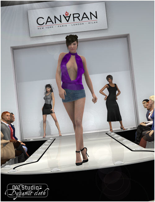 Fashion Catwalk_DAZ3D下载站