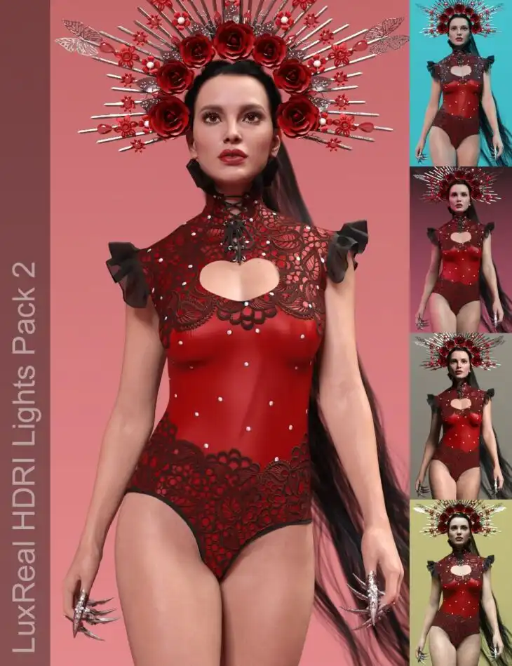 LuxReal HDRI Lights Pack 2_DAZ3D下载站