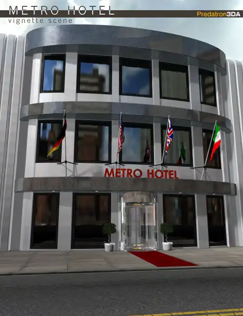 Metro Hotel Vignette_DAZ3DDL