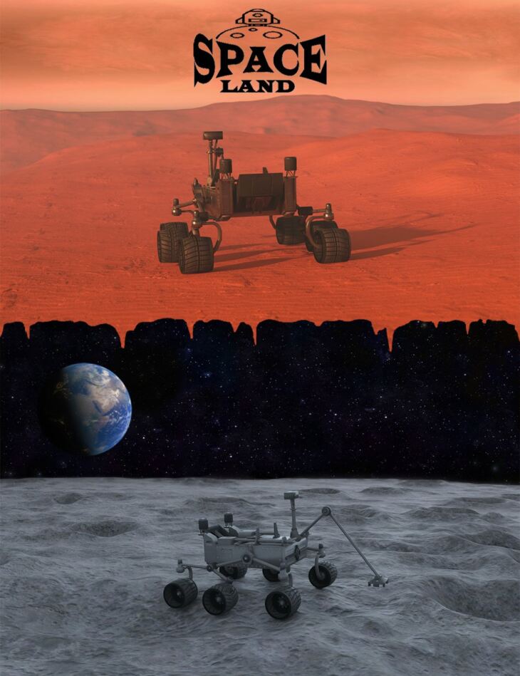 Space Land_DAZ3D下载站