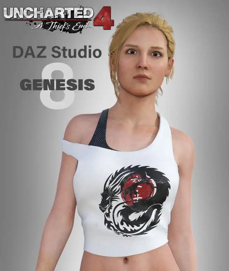 Uncharted 4 Elena Fisher For G8F_DAZ3D下载站