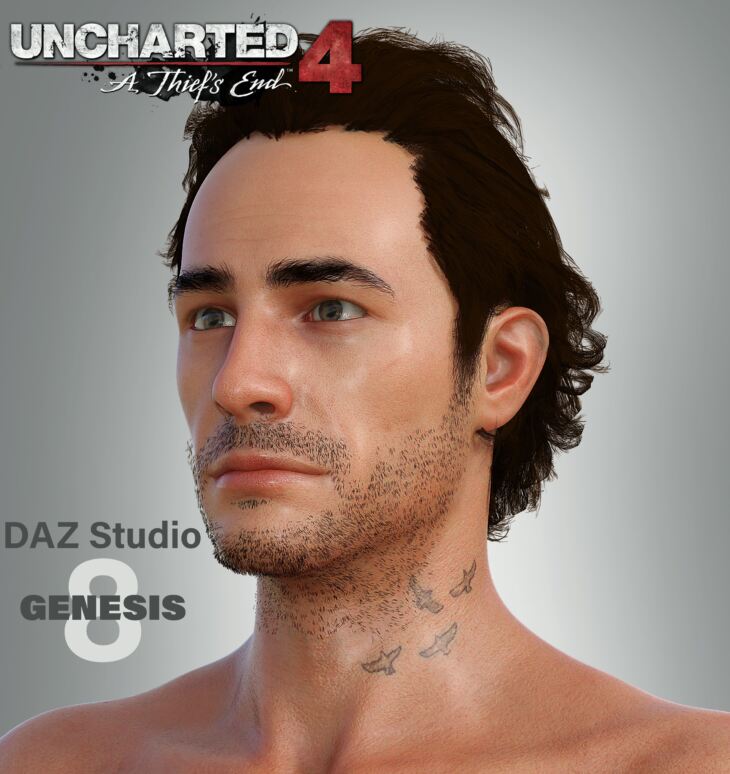 Uncharted Samuel Drake for G8M_DAZ3D下载站