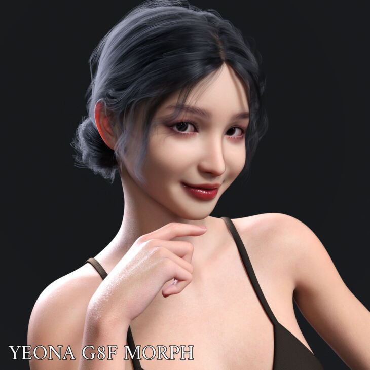 Yeona Character Morph For Genesis 8 Females_DAZ3DDL