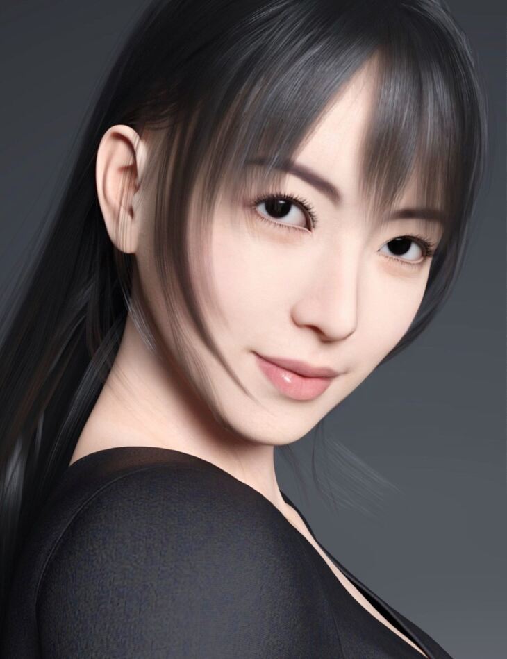 GN Lian Hua for Genesis 8.1 Female_DAZ3D下载站