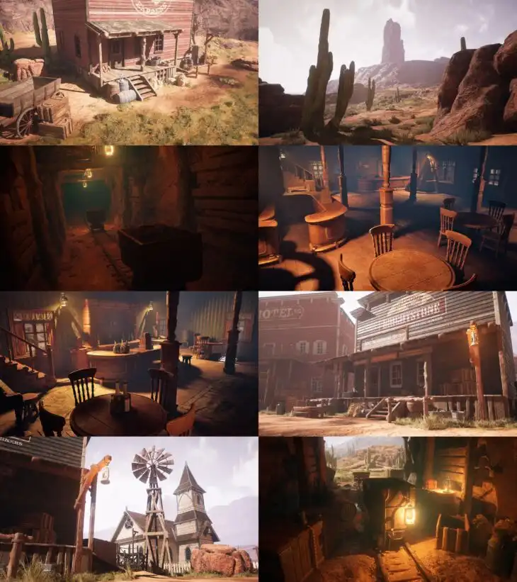Western Desert Town_DAZ3DDL