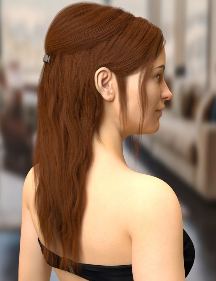 Agnes Hair for Genesis 8 Female(s)_DAZ3DDL