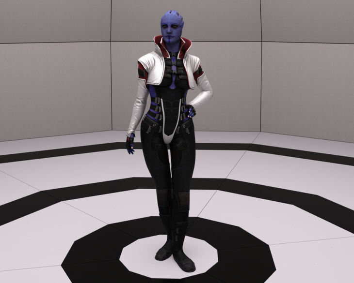 Aria T’Loak for G8F and G8.1F_DAZ3D下载站