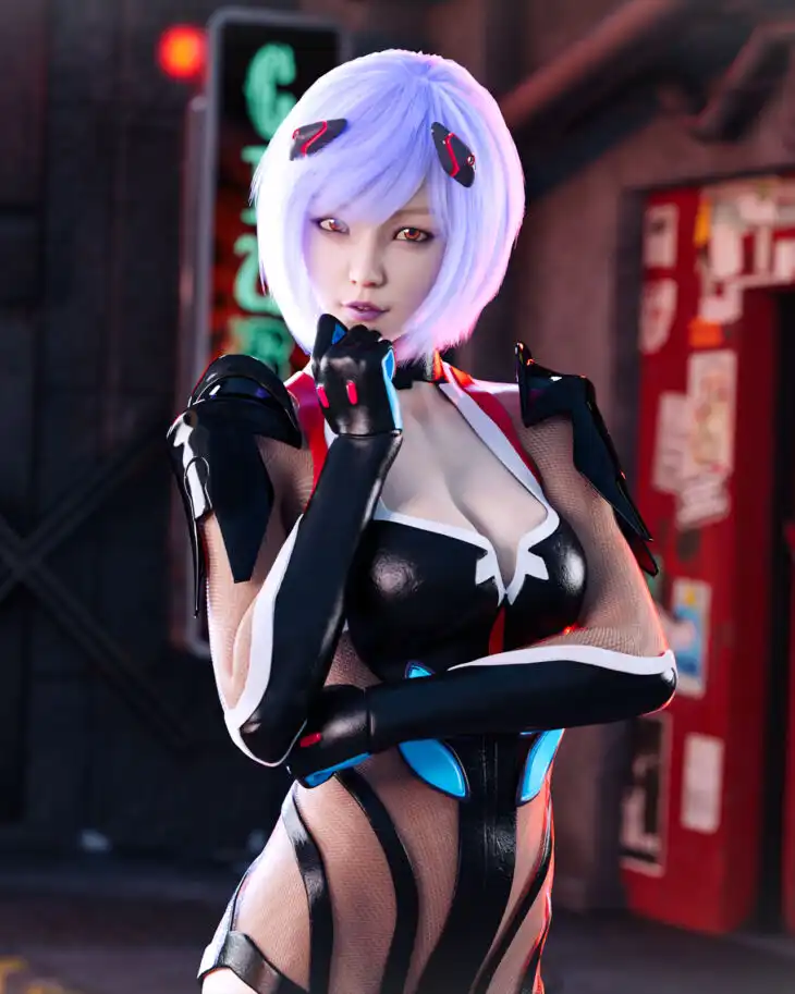 Black Seraphim Suit for Genesis 8 Female_DAZ3DDL