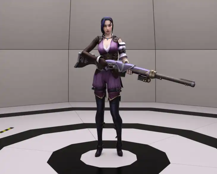 Caitlyn Arcane for G8F and G8.1F_DAZ3DDL