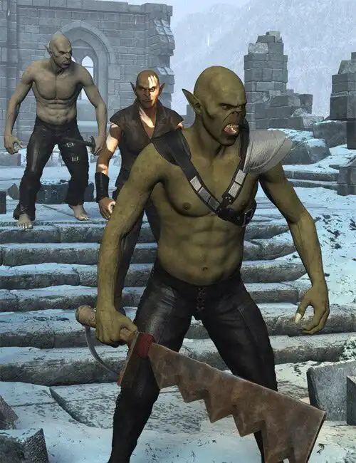 Creatures: Goblin Horde Genesis_DAZ3D下载站