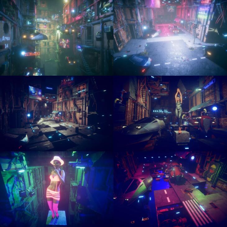 Cyberpunk – Transformer City_DAZ3D下载站