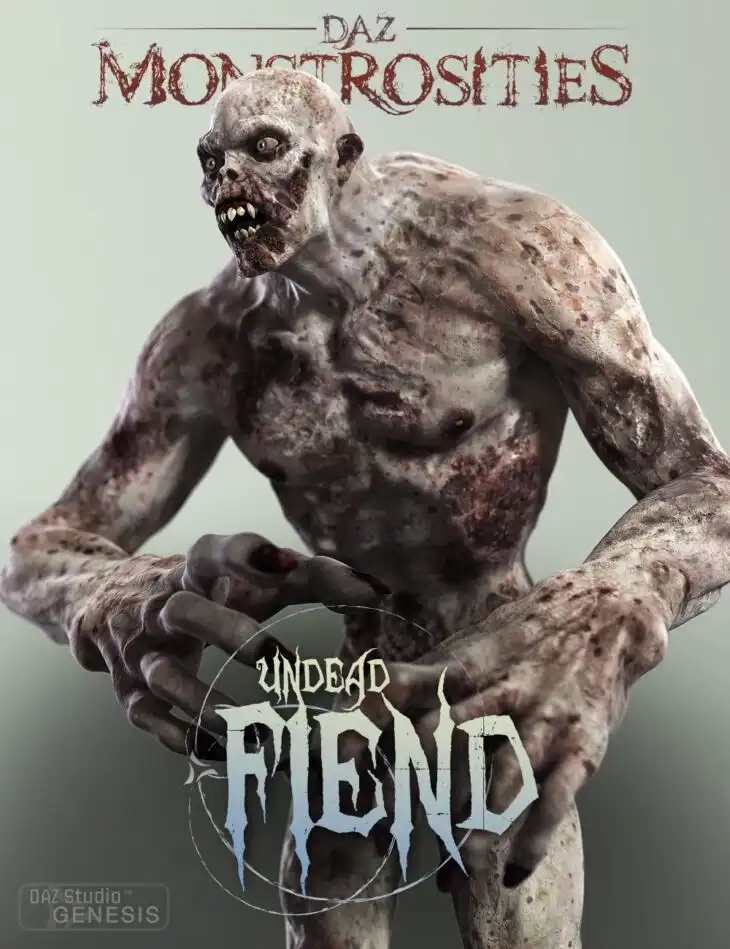 DAZ Monstrosities: Undead Fiend_DAZ3DDL