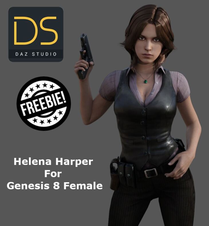 Helena Harper For G8F - DAZ3DDL