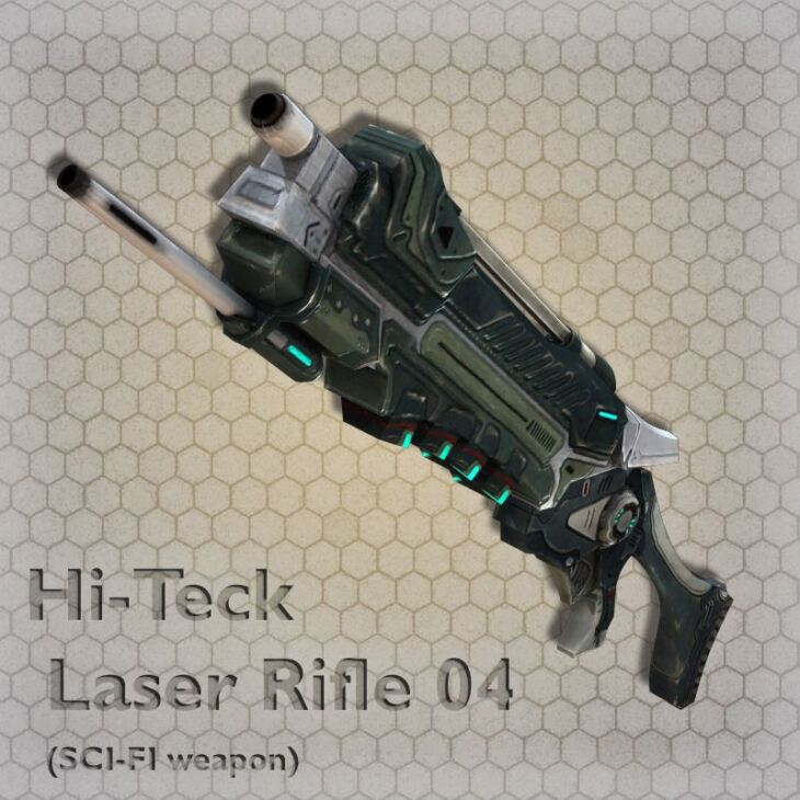 Hi-Teck Laser Rifle 04_DAZ3DDL
