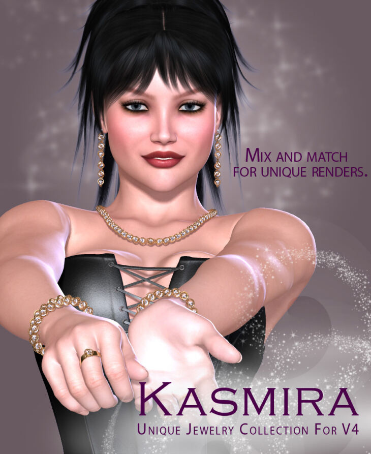 Kasmira for V4_DAZ3DDL